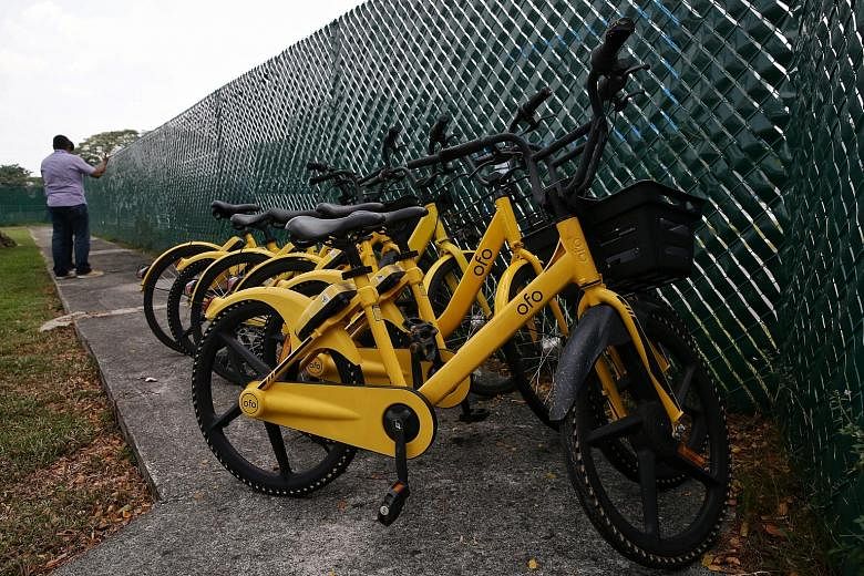 Yesterday's auction of ofo's bicycles attracted around 30 individuals, many from scrap-metal recycling companies. The bike-sharing operator's licence to operate services in Singapore was suspended in February.