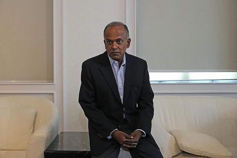 Law and Home Affairs Minister K. Shanmugam said the Bill gives ministers the power to make the initial decision on a falsehood because there is a need to act fast to prevent its spread.