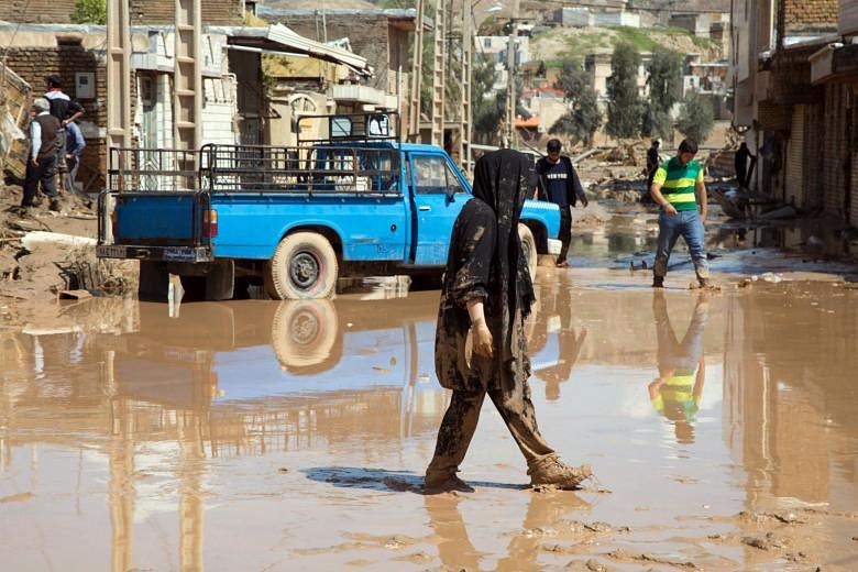 Iran flood death toll reaches 62 | The Straits Times