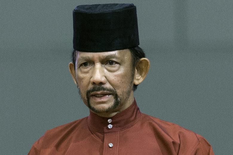 Sultan Hassanal Bolkiah's speech to mark a date in the Islamic calendar came as new syariah laws were enforced yesterday.
