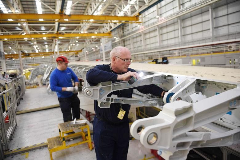 A no-deal Brexit could harm Airbus' operations in Britain, warned the European aerospace giant's chief, Mr Tom Enders, in January. The company employs 14,000 people in the UK.