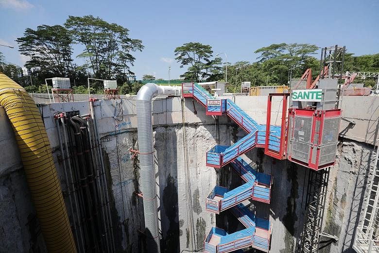 Work on the Deep Tunnel Sewerage System Phase 2 officially began yesterday at a PUB site in Jalan Bahar. Once completed, the labyrinth of pipes will comprise 40km of deep tunnels and 60km of link sewers.
