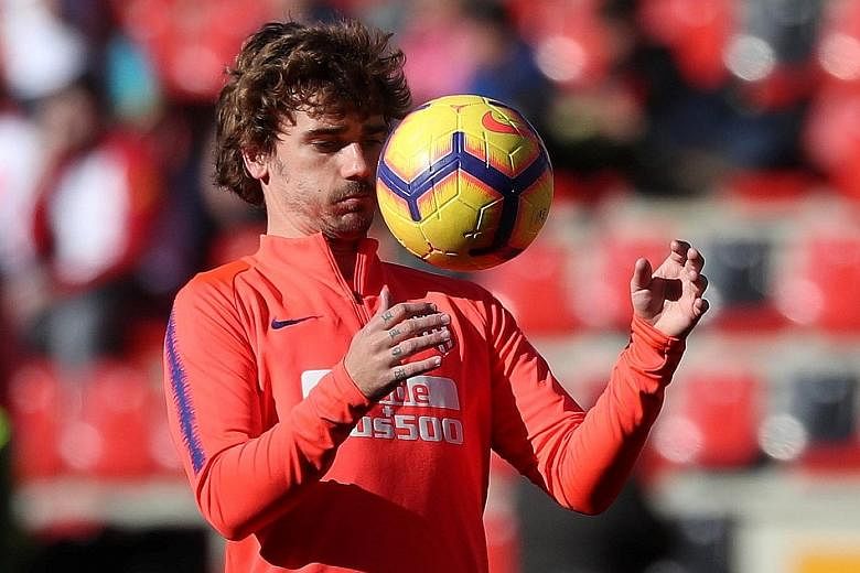 Antoine Griezmann would be forgiven for regretting his opportunity to sign for Barcelona. Already out of the King's Cup and the Champions League, Atletico have a huge task trying to close their eight-point gap when they visit the LaLiga leaders today