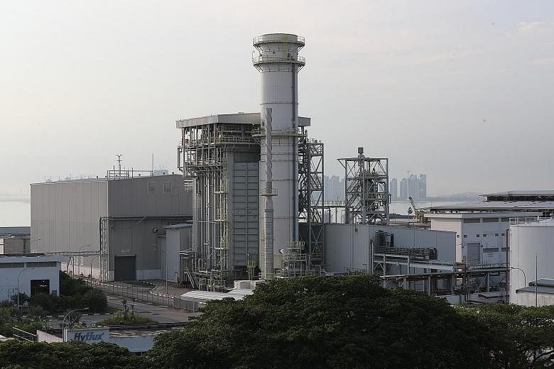 At the centre of the Hyflux saga is Tuaspring (left), a water desalination and power generation plant at Tuas - which helps secure Singapore's water needs.