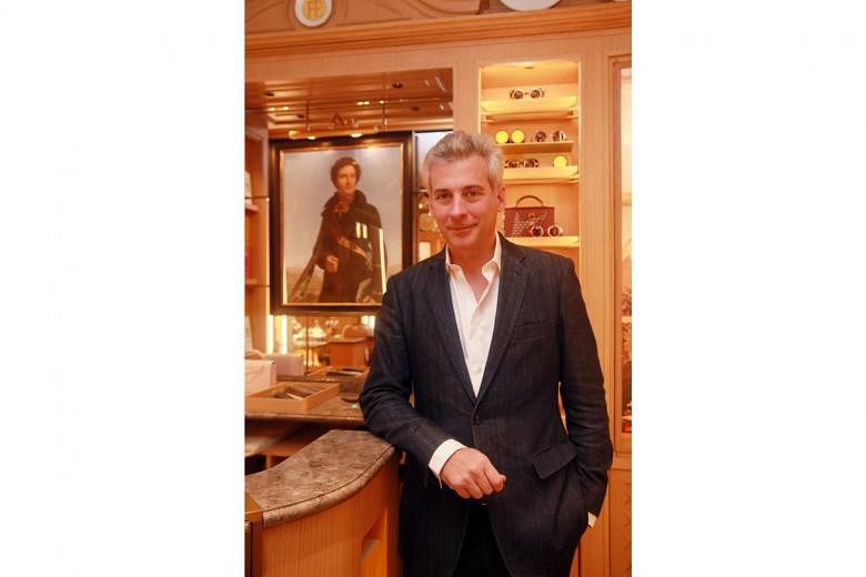 Artistic director Augustin de Buffevent is behind the concept for the label’s store at Takashimaya Shopping Centre. 
