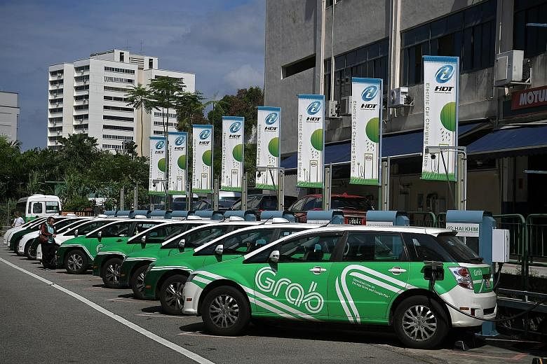 Grab chief executive Anthony Tan says the ride-hailing giant aims to raise a total of US$6.5 billion (S$8.8 billion) this year and plans to invest in Indonesia to take on rival Gojek. Grab is backed by big names such as SoftBank, which Mr Tan says ha