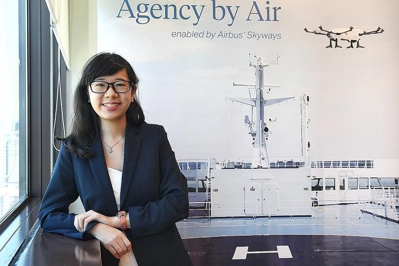 Miss Laura Wong, a political science graduate with zero engineering education, is now an operations executive at shipping agency Wilhelmsen.