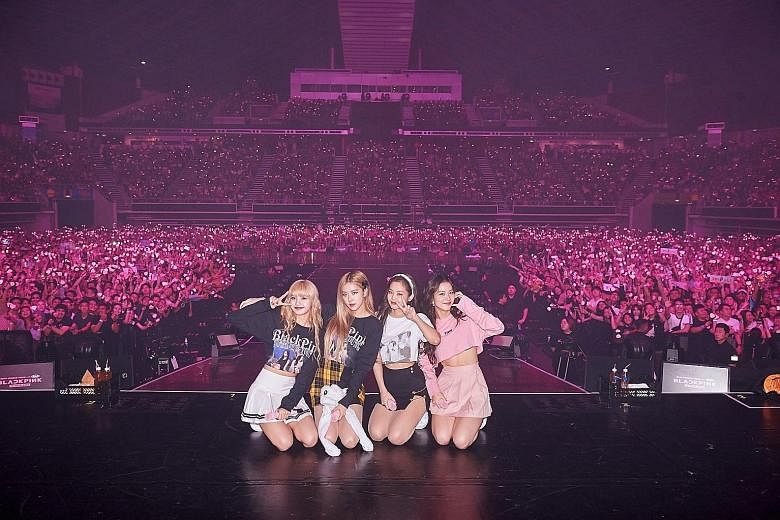 Blackpink comprise (from left) Lisa, Rose, Jennie and Jisoo.