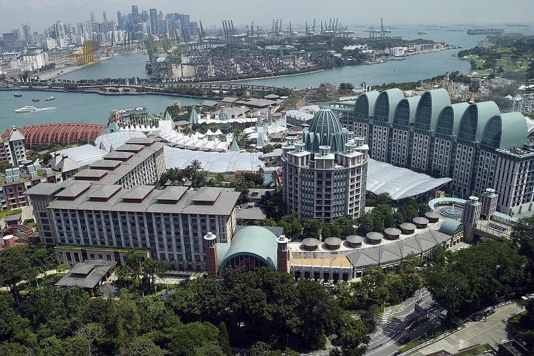 The redevelopment plan gives Genting Singapore an option to expand its gaming area and the resort's total gross floor area. Fitch believes Genting Singapore will maintain a stable dividend payout of around 3.5 cent per share during this period of hig