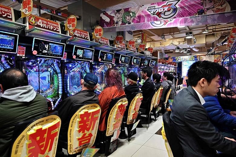 Students practising at the Japan Casino School (above) in Tokyo. Japan, which has allowed three integrated resorts (IRs) to be built, hopes to mitigate the risks of problem gambling while reaping the benefits of tourism spending and job creation. But