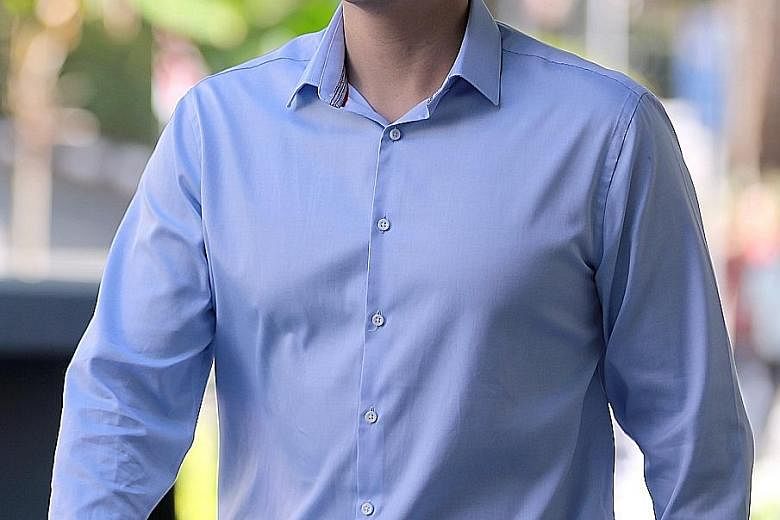 Daniel Liew Yaoxiang duped the CPF Board into dispensing funds from patients' Medisave accounts. He pleaded guilty yesterday to 28 cheating charges and two counts of forgery. ST PHOTO: WONG KWAI CHOW
