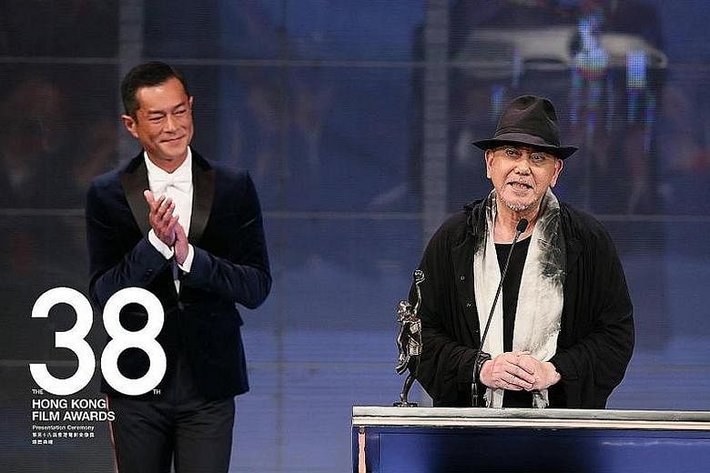 Actor Anthony Wong's role in Still Human won him his third Best Actor prize on Sunday.