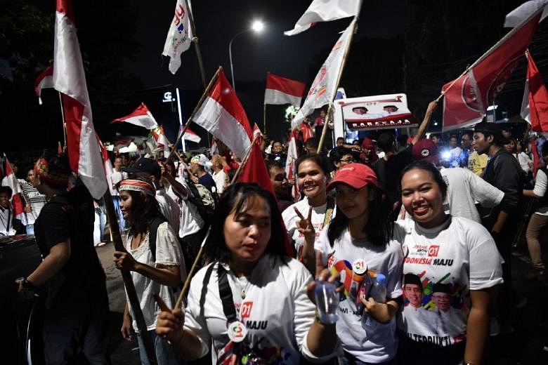 Indonesia Election: Jokowi Calls On Voters To Unite While Prabowo Is ...