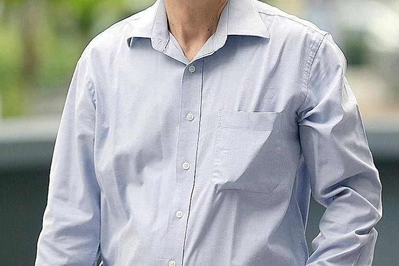 Neo Kian Siong has been sentenced to a year and nine months' jail for collecting more than $740,000 in bribes. ST PHOTO: WONG KWAI CHOW