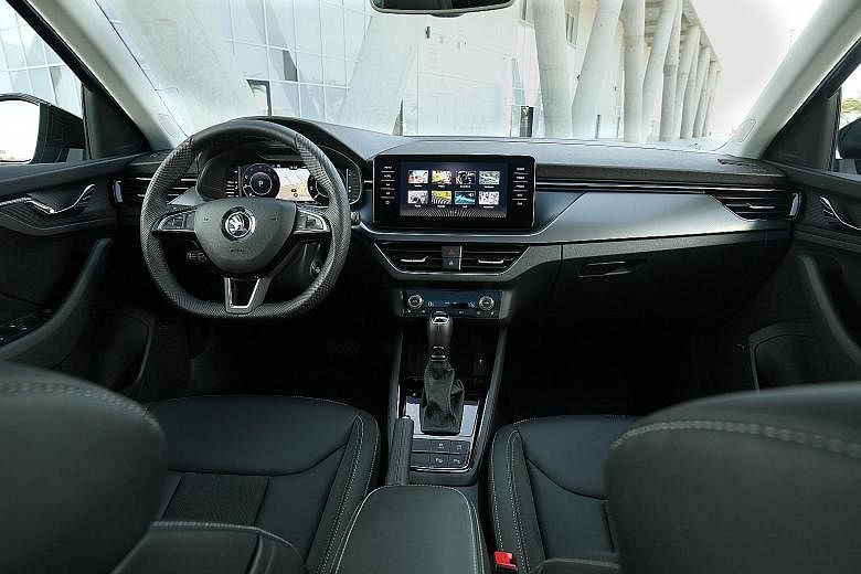 The Skoda Scala offers a comfortable and stable ride, even at high speeds.