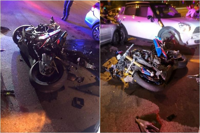 Motorcyclist Killed After Accident With 4 Cars Along CTE Near Braddell ...