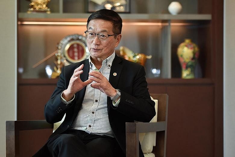 Singapore Chinese Chamber of Commerce and Industry president Roland Ng says preserving family businesses is one of the chamber's priorities for the next three years. 