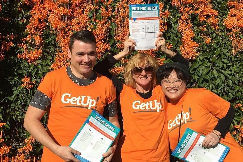 Home Affairs and Immigration Minister Peter Dutton is one of the right-wing MPs targeted by GetUp's campaign. GetUp is a progressive grassroots organisation that is playing a major role in the current federal election campaign in Australia. The group