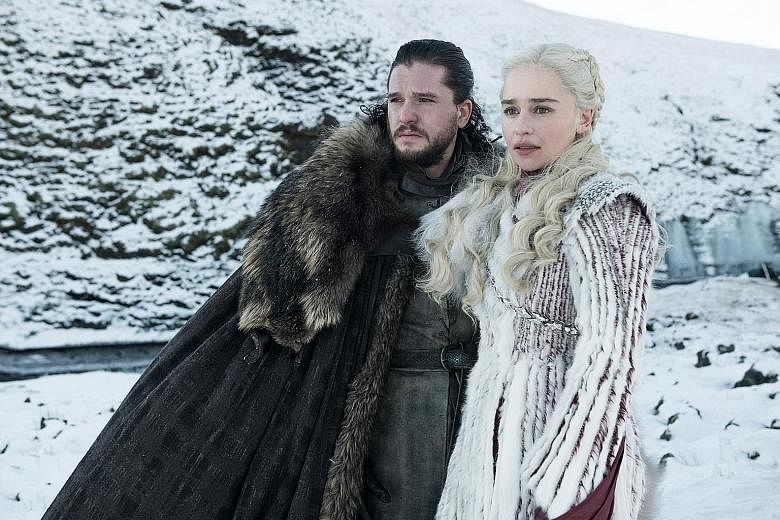 The final season of Game Of Thrones stars Kit Harington and Emilia Clarke.