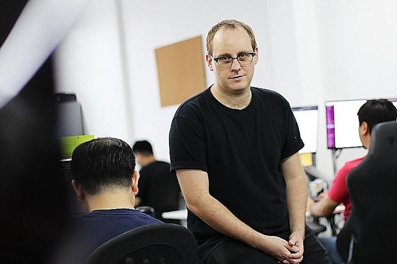 Mighty Bear's co-founder and chief executive officer Simon Davis used to work at the Singapore office of the United States-based studio behind hit mobile game Candy Crush.