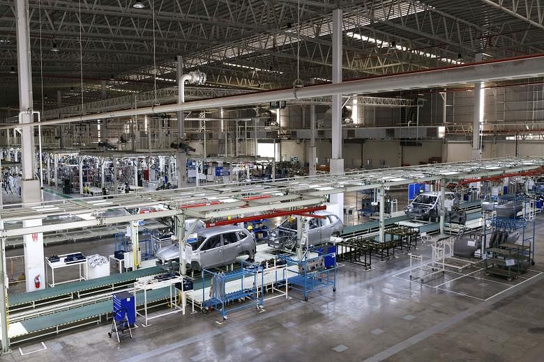 The 100,000 sq m facility in Bangkok will produce more than 6,000 Subaru Foresters for South-east Asian markets in its first operating year. It will have an eventual capacity of 100,000 cars per year.
