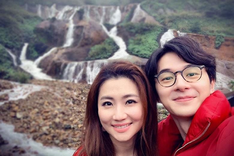 Singer Selina Jen posted several photos of herself with actor Derek Chang on Weibo and thanked him for appearing in her life. The pair met on Chinese reality dating show Meeting Mr Right.