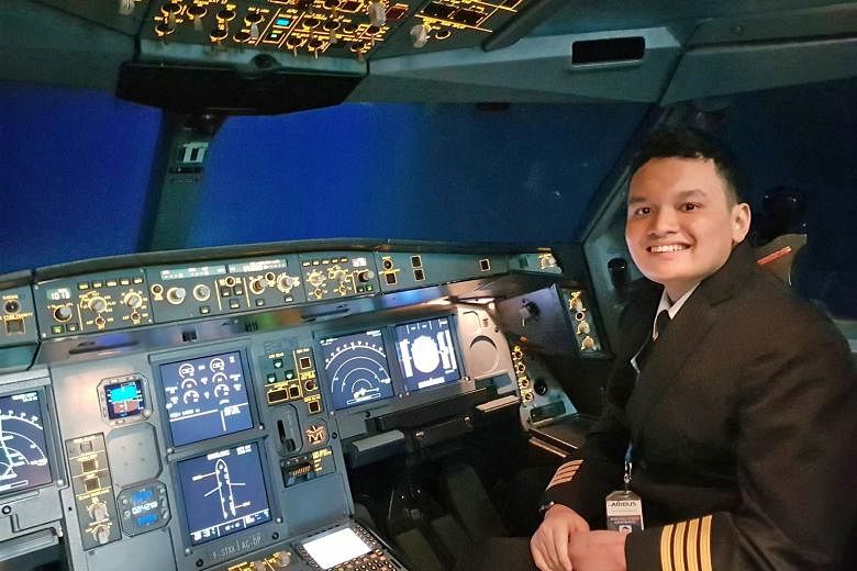 Lutfil Edy Widodo got to fly a flight simulator at the Airbus Asia Training Centre in Seletar Aerospace Park in February. He even got decked out in a pilot's uniform that Make-A-Wish Singapore had made specially for him, and also met some pilots, who