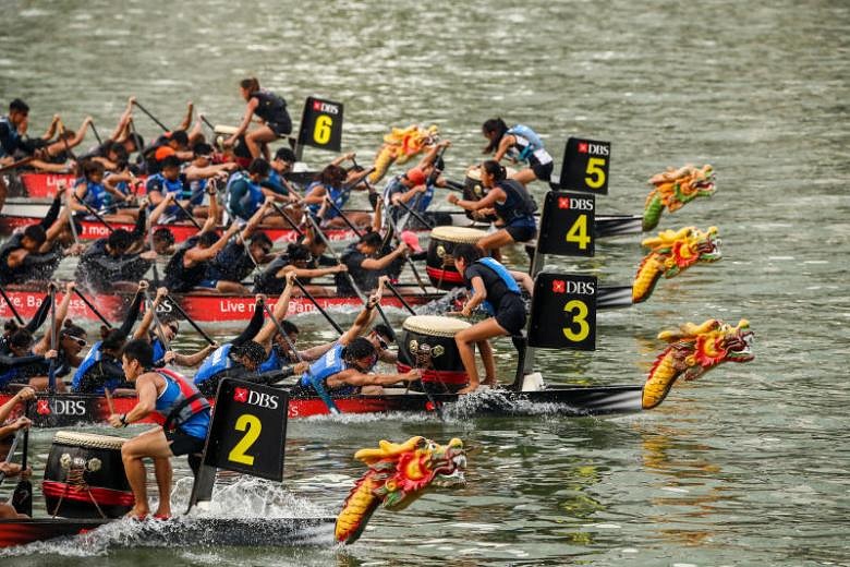 Dragon Boat: DBS Marina Regatta 2019 Adopts Green Theme To Raise ...