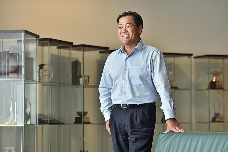 Singapore Pools chief executive Seah Chin Siong says one of his career highlights as head of Singapore Pools was making use of the group's IT resources to help in the digital transformation of charities in Singapore. He will take over as president an