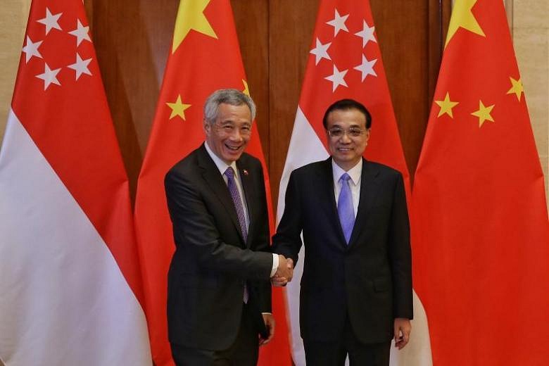 PM Lee Hsien Loong and Chinese leaders discuss Sino-US relations, Belt ...