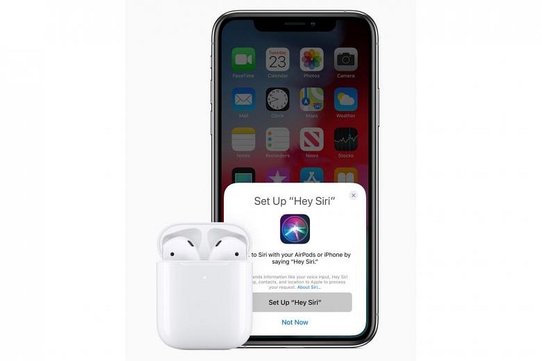 Tech review Apple AirPods 2 adds hands free Siri and wireless