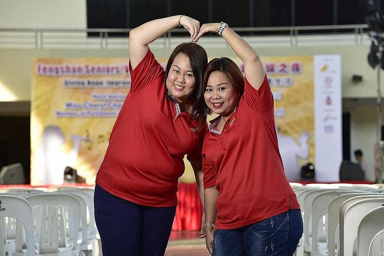 Generation Grit Award 2018 nominee Kelly Goh (left) with family friend Stella Soh, who took her in and looked after her after her parents died. ST FILE PHOTO Generation Grit Award 2018 nominee Lim Bo Zhi and his former school counsellor Christina Tan