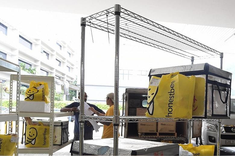 Habitat by Honestbee, a hypermarket based on a tech-enabled grocery and dining concept, on Sunday. According to a former employee of Honestbee, employees were told at a town hall meeting that Habitat was profitable and the company was seeking to rais