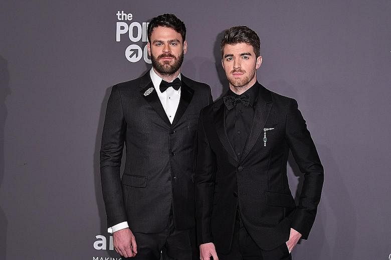The Chainsmokers' Alex Pall (left) and Drew Taggart.