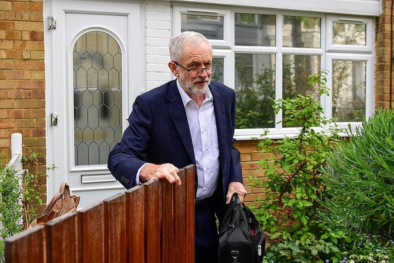 Mr Jeremy Corbyn, leader of Britain's main opposition Labour Party, is resisting demands from within his party to make a referendum on the terms of a deal the price for supporting a joint plan with Prime Minister Theresa May.