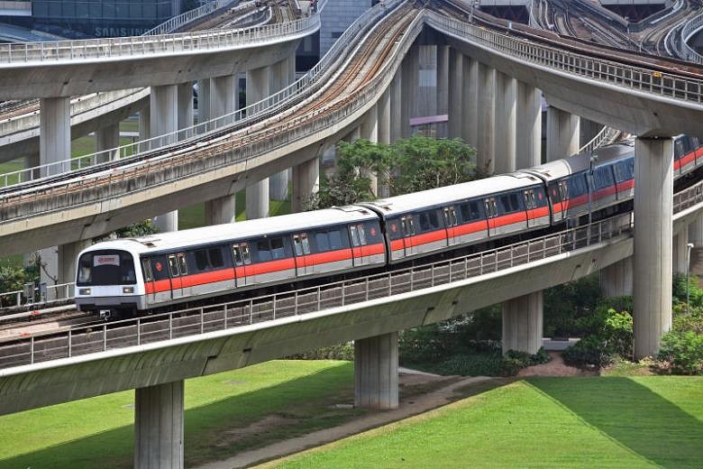 MRT reliability in Singapore on a par with that in HK, Taipei | The ...