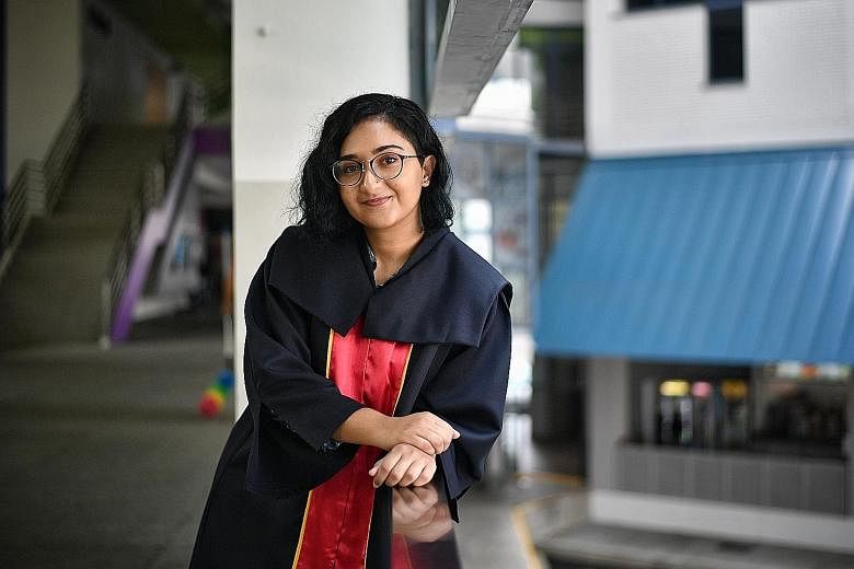 Ms Inez Bangar grew up listening to stories from her grandfather, who was a pilot, and her uncle, who is an aircraft engineer. She wants to be an aircraft engineer or aviation researcher.