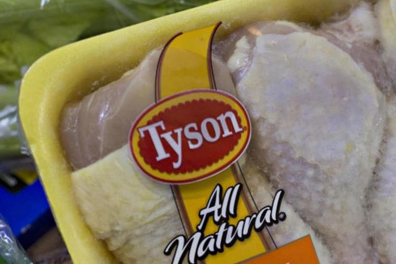 US' Tyson Foods recalls almost 5.4 million kg of chicken strips over