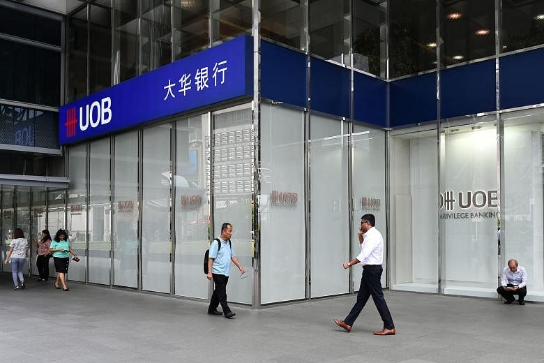 UOB reported higher net profit for the first quarter of this year, up 8 per cent to $1.05 billion, from $978 million for the year-ago period yesterday. But most of the gains in its mortgage business came from regional markets, not Singapore, which sa