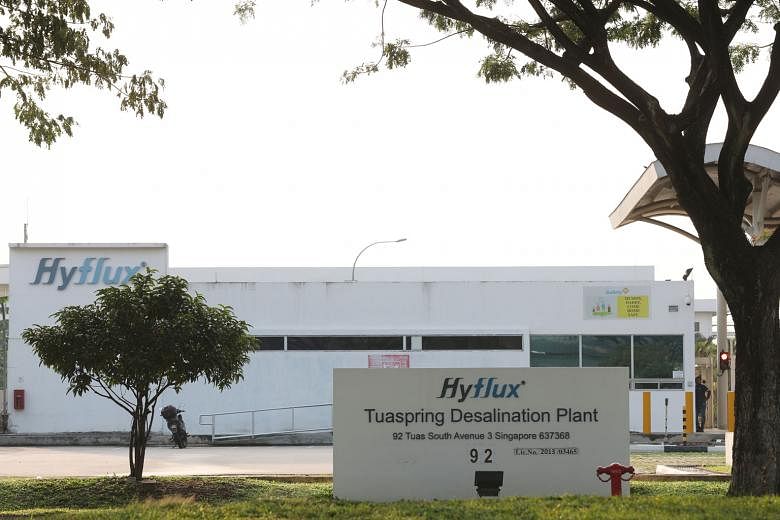 Hyflux's Tuaspring desalination plant. The struggling water treatment firm has called judicial management an expensive prelude to a long-drawn out liquidation, one that would destroy value which could otherwise be extracted for creditors under a rest