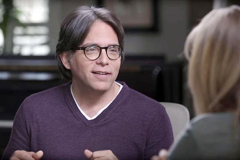Keith Raniere faces charges including sex trafficking and conspiracy. If convicted, he could face life in prison. He has pleaded not guilty to all charges. PHOTO: KEITH RANIERE CONVERSATIONS/ YOUTUBE