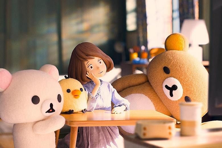 Right: Nam Da-reum plays a middle school student who mysteriously falls and slips into a coma in Beautiful World. Far right: The life lessons in stop-motion animated series Rilakkuma And Kaoru do not come across as too preachy.