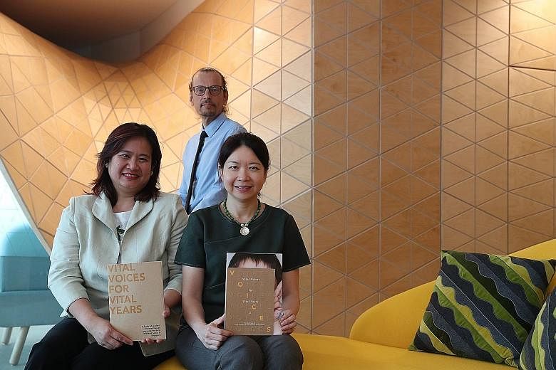 The study was led by (from left) Professor Lynn Ang, Professor Lasse Lipponen and Associate Professor Sirene Lim.