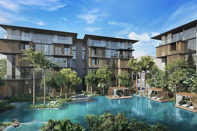 Parc Komo, CEL Development's freehold mixed development in Changi, is inspired by the Japanese concept of Komorebi, which celebrates the blend of nature and order, the company says.