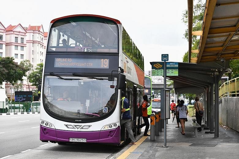 SBS Transit, which is owned by ComfortDelGro, yesterday attributed its results for the first quarter ended March 31 mainly to "higher fees earned with higher operated mileage from bus services and higher ridership and average fare from rail services"