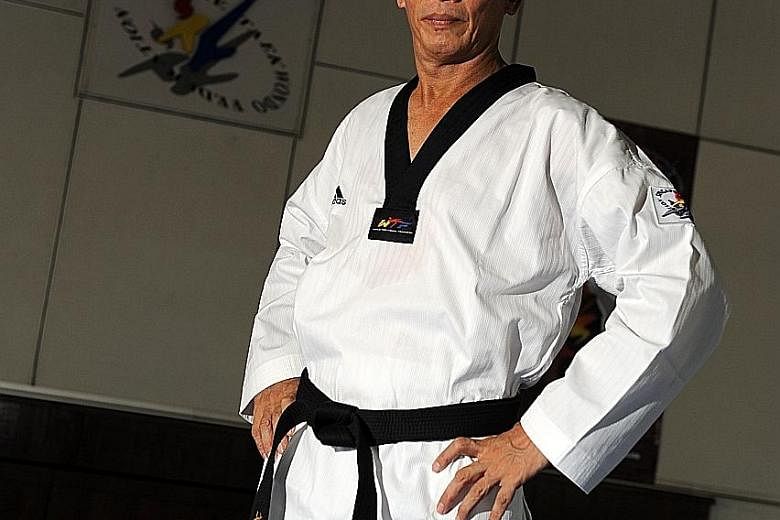 General manager Lim Teong Chin has been with Singapore Taekwondo Federation for more than 40 years.