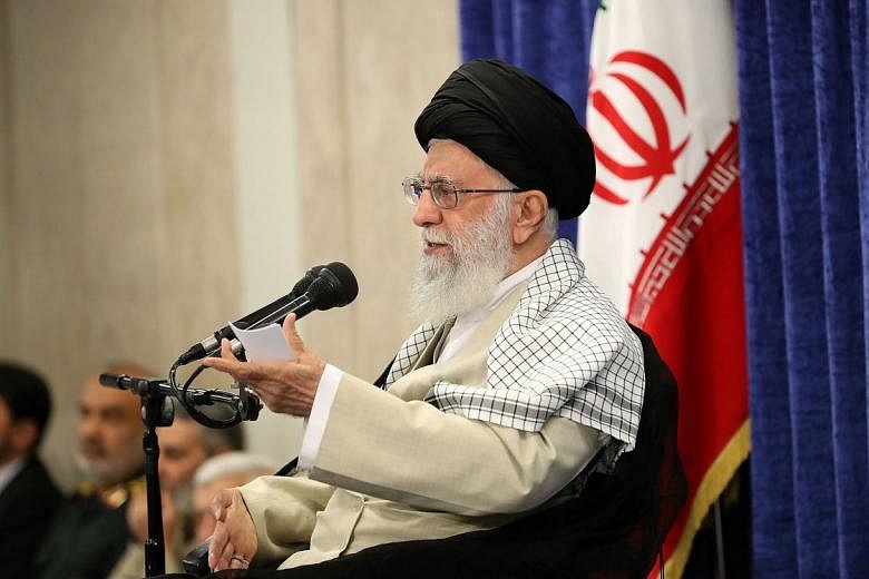 Iran's Supreme Leader Says There Will Be No War With US | The Straits Times