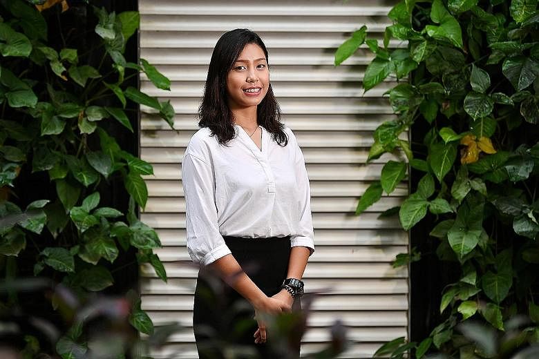 Ms Tracy Koh was given the LKY CCA Award for her dedication to leading humanitarian causes and enhancing first-aid knowledge in schools. Ms Norhidayah Norisham was one of three students to win the Keppel Care Foundation scholarship - given to those w