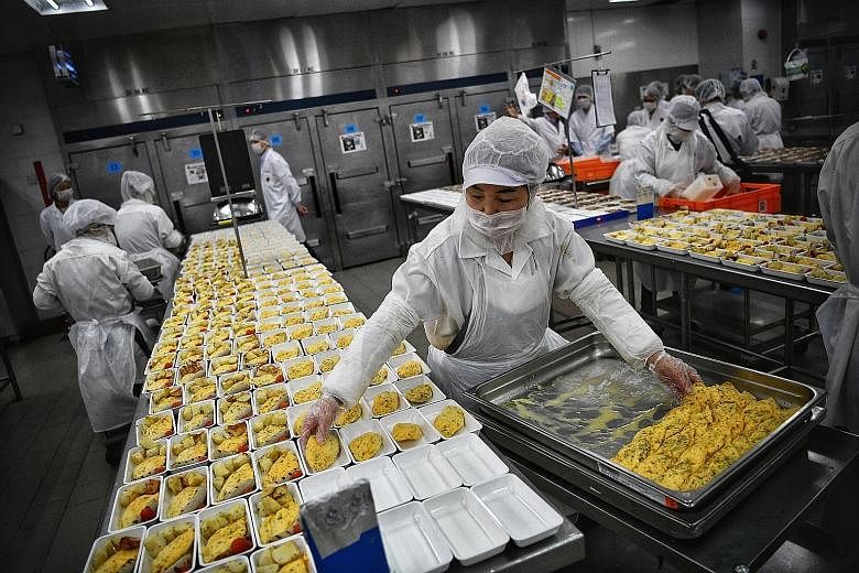 Sats' in-flight catering centre. The ground-handling company noted that while the global economy faces challenges, demand for aviation services and high-quality food in Asia-Pacific continues to grow. Sats is buying a 50 per cent stake in Nanjing Wei