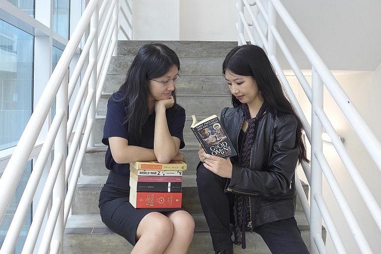 Life journalists Toh Wen Li (left) and Olivia Ho discuss book-to-screen adaptations in this month's podcast.